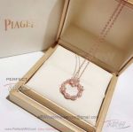 AAA Piaget Jewelry Copy - 925 Silver Arabesque Rose Necklace